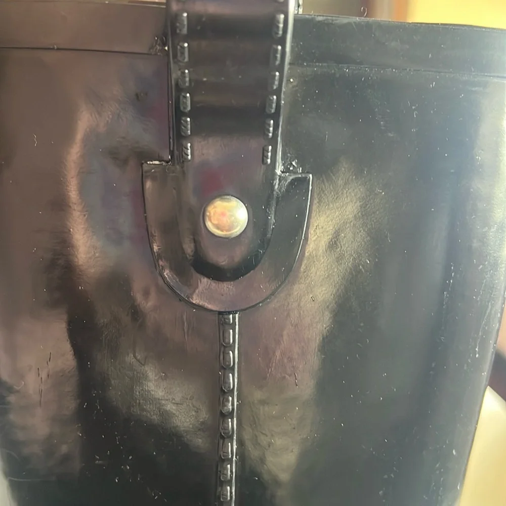 MICHAEL  Kors Black Winter & Rain Boots LIKE NEW - Picture 4 of 8